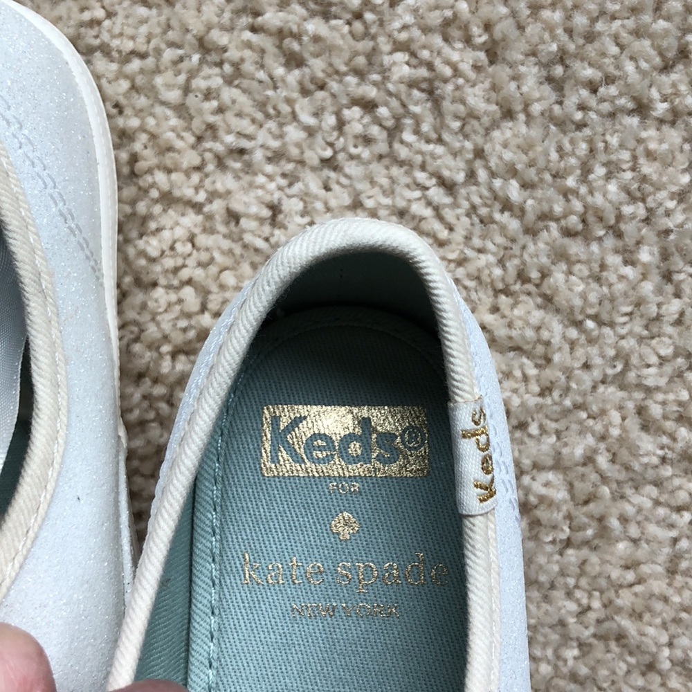 Keds for Kate spade white glitter sneakers - Picture 2 of 4